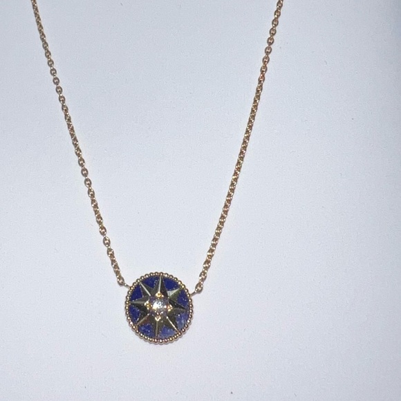 Dior Rose Des Vents Lapis Lazuli Pendant - Picture 3 of 15
